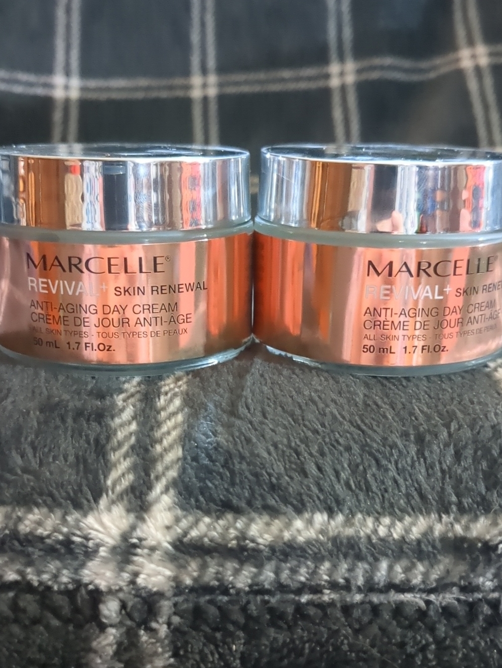 Two Marcelle Revival+ Anti-Aging Day Cream